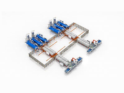 臥式連續殺菌生產線